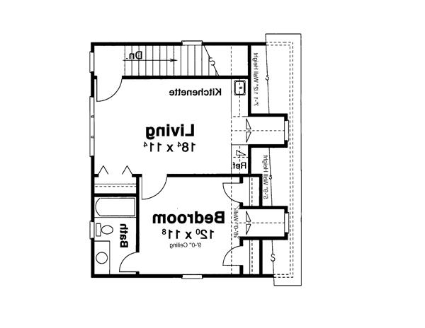 Garage Apt. image of HANSON III House Plan